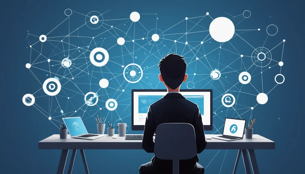How to Extract Emails from Klaviyo, Digital art, technology concept, abstract, clean lines, minimalist, corporate blue and white, data visualization, glowing nodes, wordpress, php, html, css