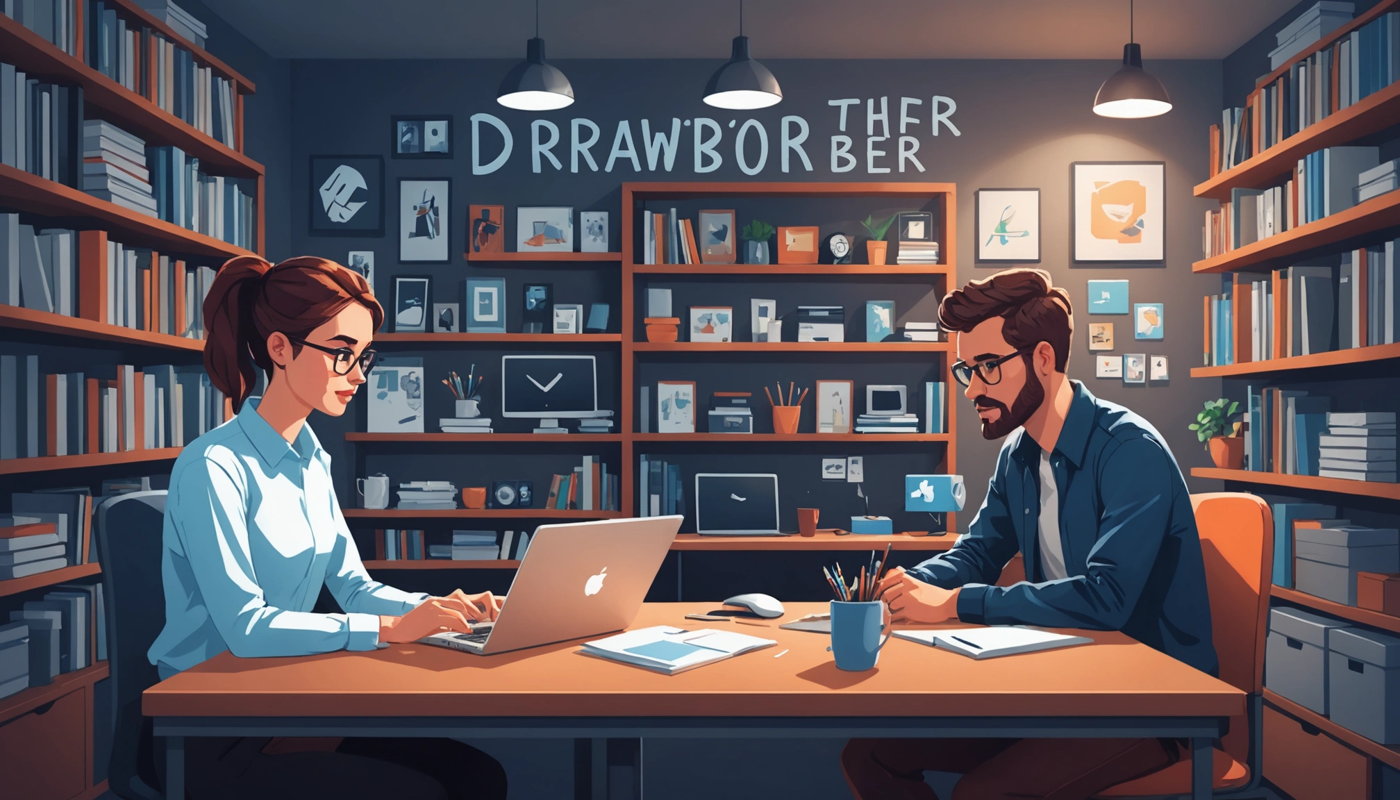 Where to Find E-commerce Store Owners Contact Details, Digital art, technology concept, abstract, clean lines, minimalist, corporate blue and white, data visualization, glowing nodes, wordpress, php, html, css