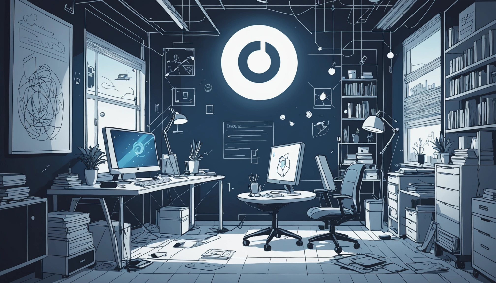 Where to Scrape Reddit Users for Leads, Digital art, technology concept, abstract, clean lines, minimalist, corporate blue and white, data visualization, glowing nodes, wordpress, php, html, css