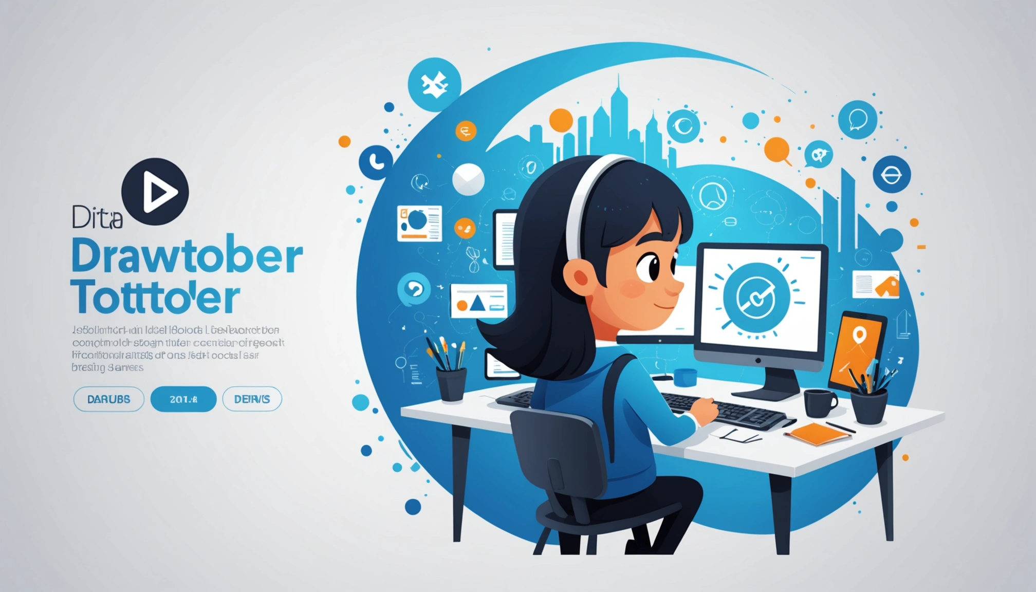 Where to Find Quora Users Contact Details, Digital art, technology concept, abstract, clean lines, minimalist, corporate blue and white, data visualization, glowing nodes, wordpress, php, html, css