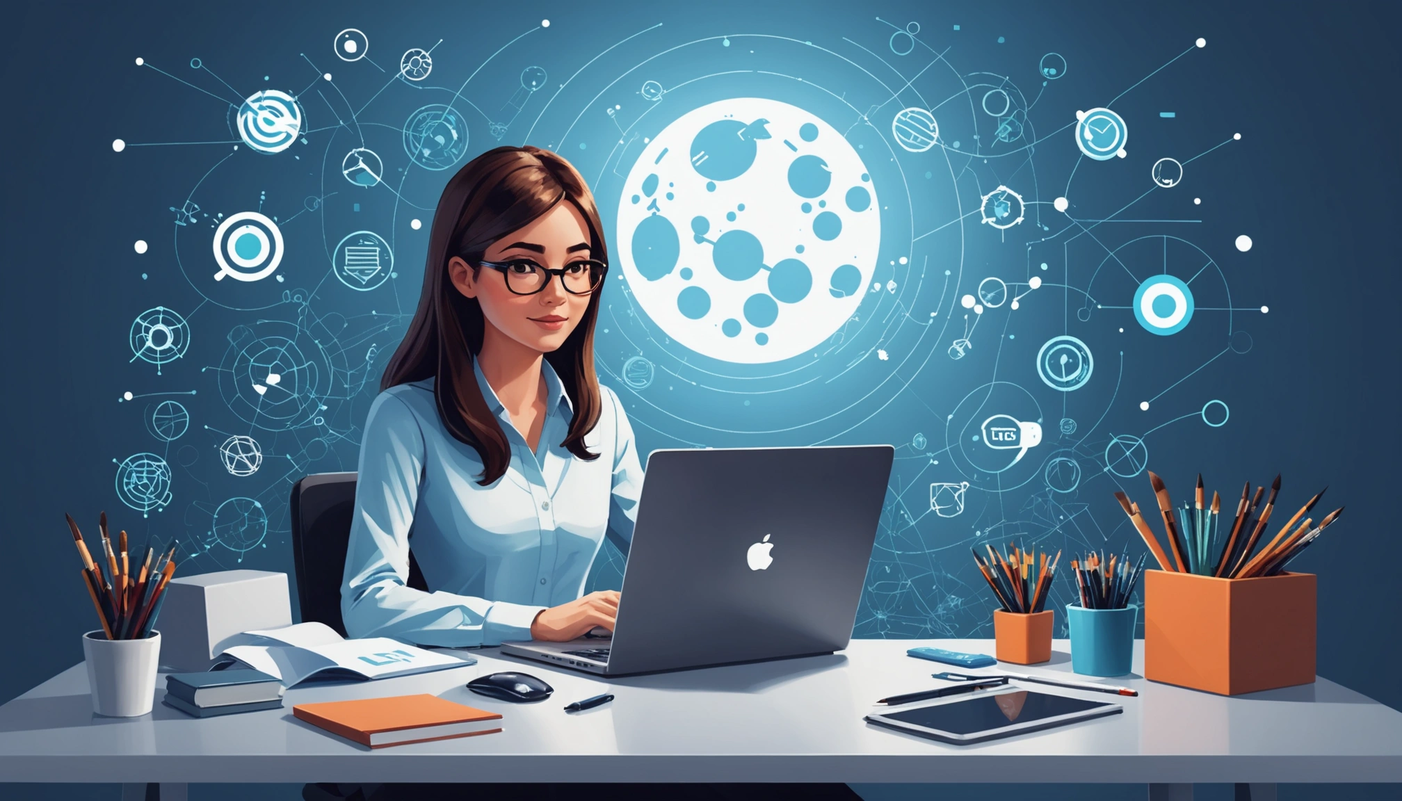 Where to Scrape eBay Sellers Emails, Digital art, technology concept, abstract, clean lines, minimalist, corporate blue and white, data visualization, glowing nodes, wordpress, php, html, css