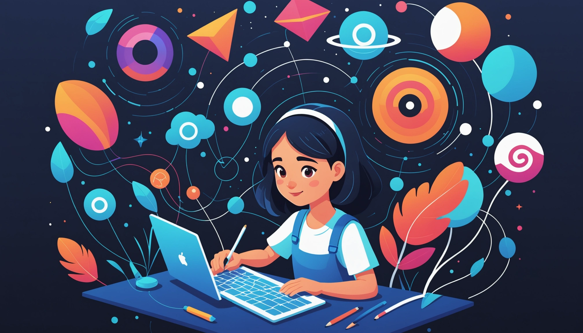 Where to Extract Leads from TikTok Profiles, Digital art, technology concept, abstract, clean lines, minimalist, corporate blue and white, data visualization, glowing nodes, wordpress, php, html, css