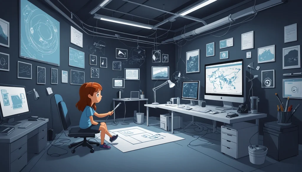 Where to Extract Leads from Videographers, Digital art, technology concept, abstract, clean lines, minimalist, corporate blue and white, data visualization, glowing nodes, wordpress, php, html, css