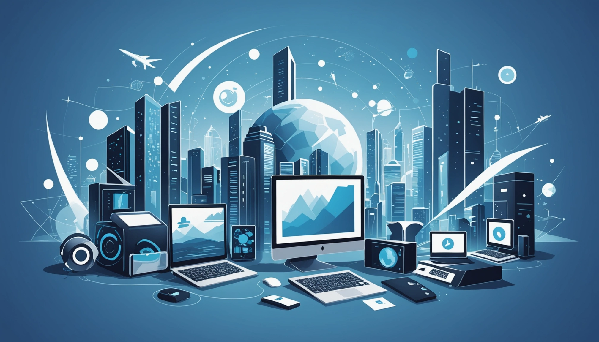 Where to Extract Leads from Tour Operators, Digital art, technology concept, abstract, clean lines, minimalist, corporate blue and white, data visualization, glowing nodes, wordpress, php, html, css
