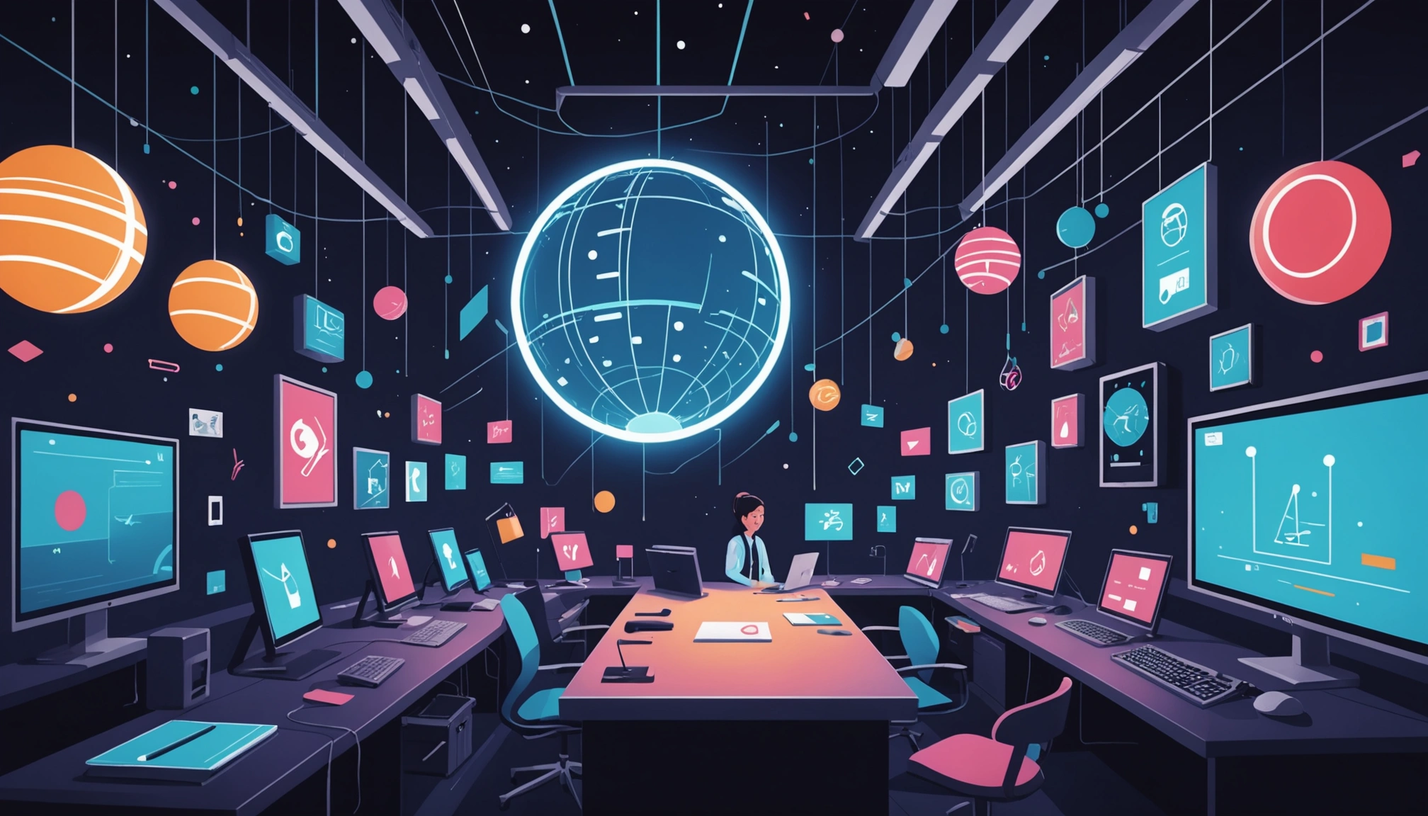 Where to Extract Leads from Bars and Nightclubs, Digital art, technology concept, abstract, clean lines, minimalist, corporate blue and white, data visualization, glowing nodes, wordpress, php, html, css