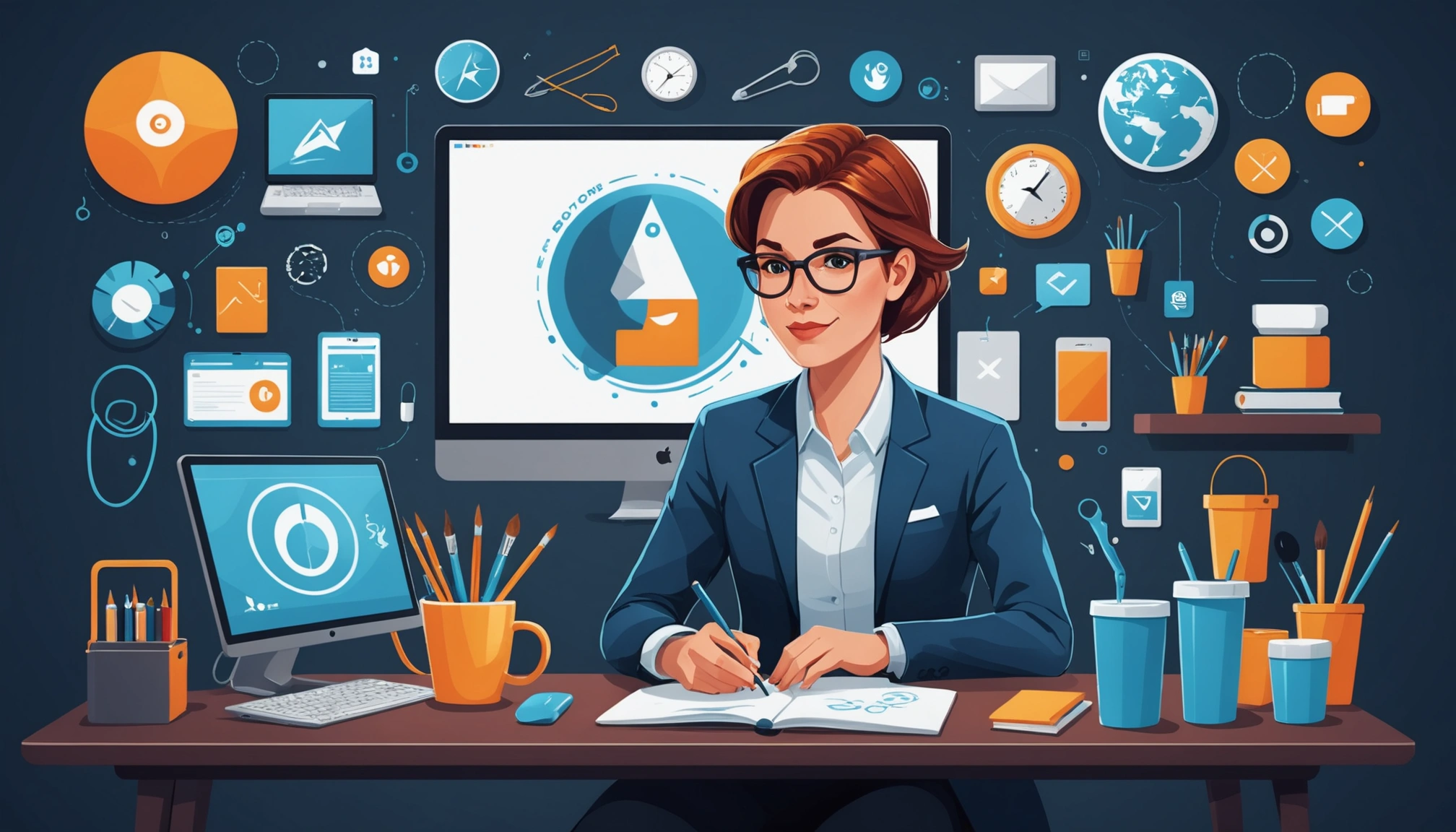 Where to Find Tattoo Parlors Contact Details, Digital art, technology concept, abstract, clean lines, minimalist, corporate blue and white, data visualization, glowing nodes, wordpress, php, html, css